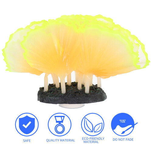 Fluorescerande Simulerad Växt För Fiskbassäng 1