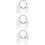 3St Meshbröllop Hårband Slöja Accessoar Förtrollande Look 10