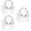 3St Meshbröllop Hårband Slöja Accessoar Förtrollande Look 9