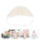 1St Beige Baby Cap Sommarhatt Nyfödd Mössa 11