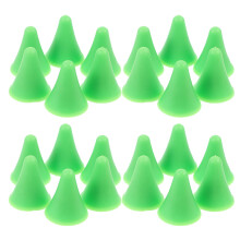 30St Gröna Gummiproppar Till Sticknålar, Säkra Och Hållbara
