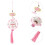 2 St Keramiska Maneki Neko Bilcharm Lyckokatt 10
