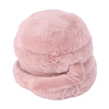 2 St Fällbara Hörsnibbar Huvudband För Varmt Unisex (Rosa)