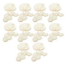20Pcs Babyformade Urklipp, Trädekorationer För Välkomstfest