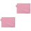 80 Pcs Bouquet Blommor Förpackningspapper Presentdekoration (Rosa) 3