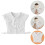 2St Chiffongspets Lättburen Falsk Mode Accessoar 10