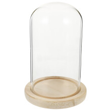 1Set Glasbol Met Onderstel Voor En Mini Landschap