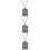 3St Silverhalsband Bildram Vintage Smycke Elegant Presentidé 8