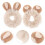 2St Bunny Ear Haarbanden Voor Dames En 5