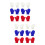 12 Par Barns Vinterhandskar Stickade Komfortabla 8