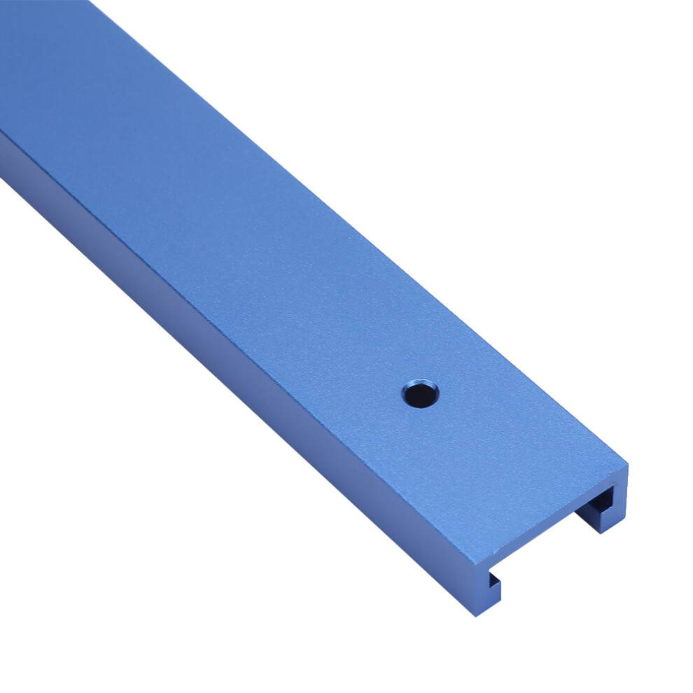 Durable Blue Aluminum T Track Miter Jig Tool For Woodworking Router 8721363353467