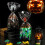 Τσάντες για δώρα για πάρτι Halloween, περιλαμβάνει 120 τρομακτικές διακοσμητικές 5