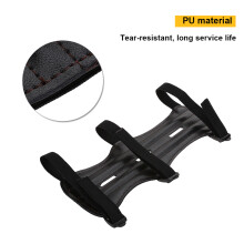 Adjustable Black Archery Arm Guard, 22x9cm, Lightweight & Breathable
