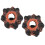 2St Vulkanen Aquarium Ornamenten Kleurige Hars Creaties 3