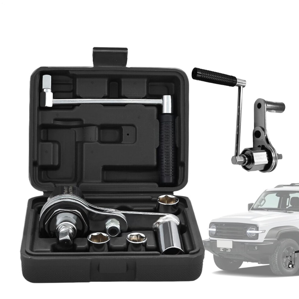 Torque Amplifier Hand Wheel Nut Wrench Set For Trucks Tyre Change Kit Nut Remover And Sockets 9067246989095