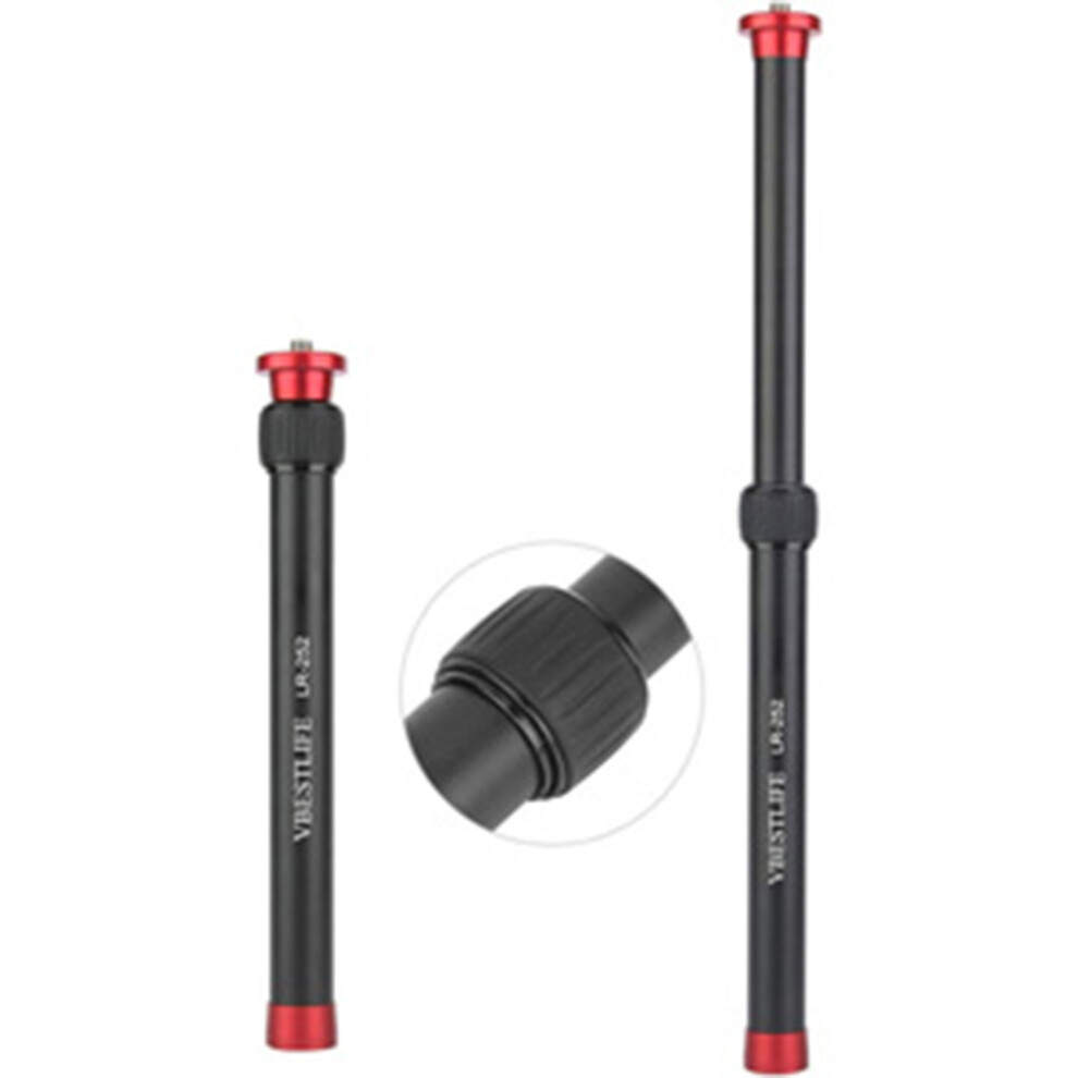 Lr-252 Aluminum Alloy Desktop Tripod Extension Rod 2 Sections For Stable Shots 6951363355822