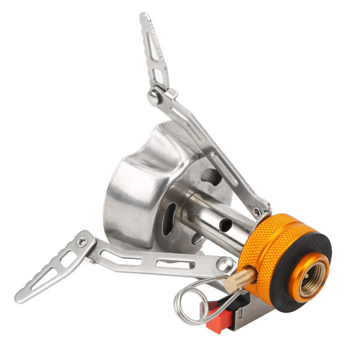Mini Campingofen Edelstahl 190.0g Butan