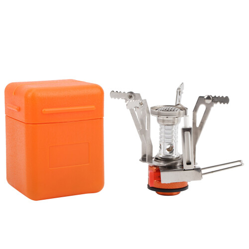 Mini Campingofen Edelstahl 190.0g Butan 1