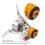 Mini Campingofen Edelstahl 190.0g Butan 10