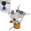Mini Campingofen Edelstahl 190.0g Butan 11