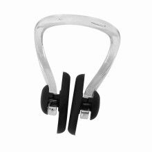 Black Silicone Waterproof Nose Clip and Earplugs Soft Fit for Swimming