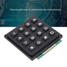 MCU 4x4-Tastaturfeld mit 16 Drucktasten - extern, hochwertig, für DIY-Projekte
