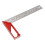 30 cm Edelstahl 45/90 Winkel-Lineal Silber 10