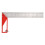 30 cm Edelstahl 45/90 Winkel-Lineal Silber 2