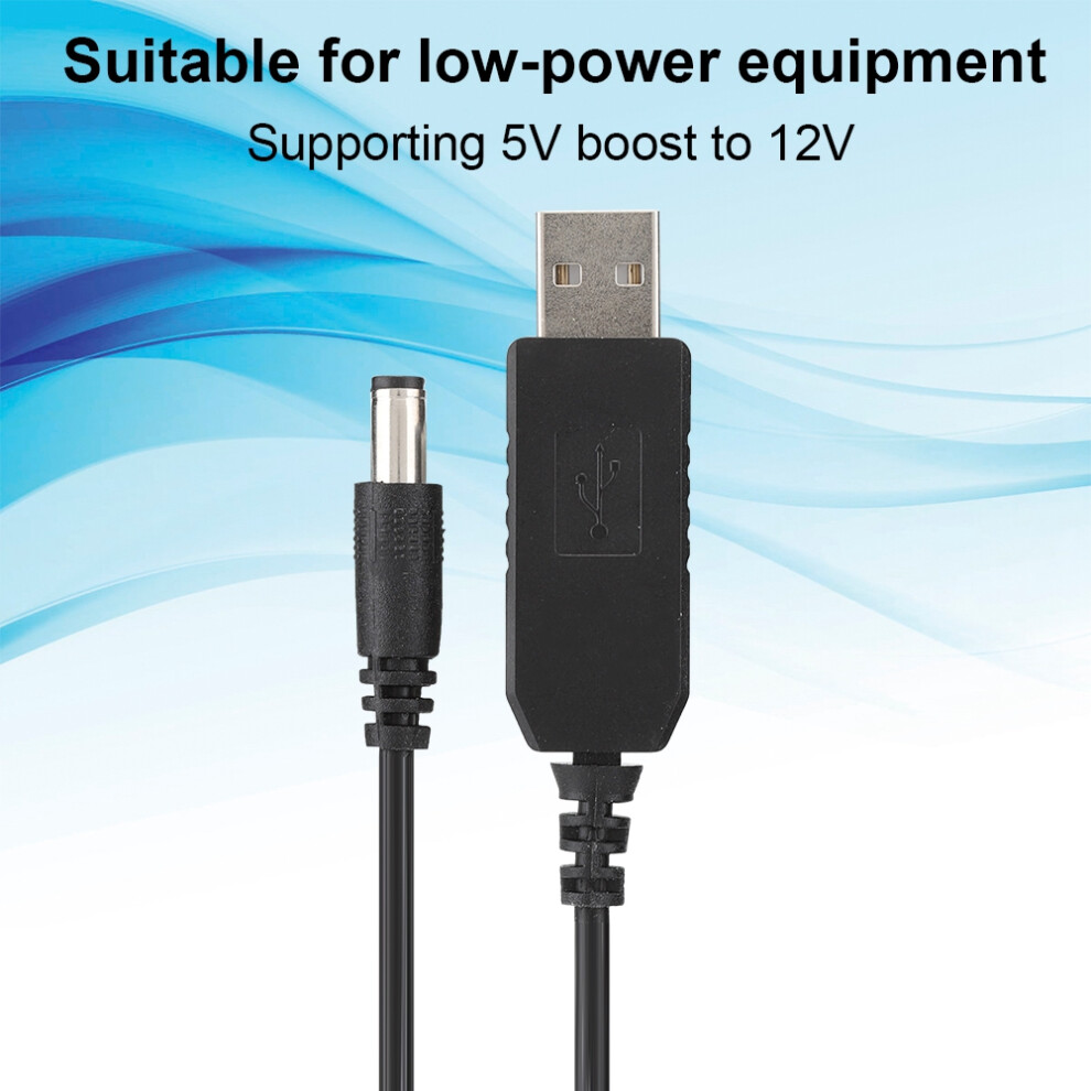 Usb To 5.5Mm X 2.1Mm Boost Line For 12V Devices, 5V To 12V Converter 4911363357105