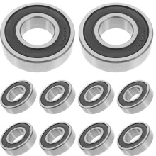 10Pcs Kullager Precision Tätat Lullager Små Kullager För Motor