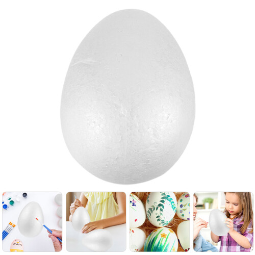 10 Uova Schiuma 10 Cm Per Pittura E Decorazione 2