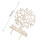 Cake Topper Elegant Vit Design För Bröllop Fest 3