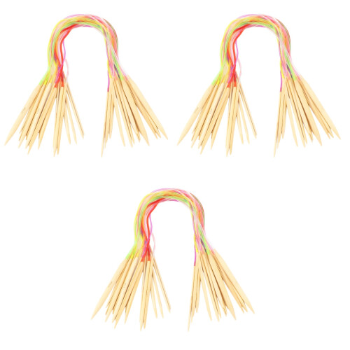 54 Delar 60 Cm Cirkulära Stickningsspetsar Set Rörformade 2