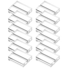 48 Delar Transparent Akryl Kortdisplayställ För Bordnummer Bröllop