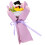 Graduation Bear Blomsterbukett Present Fotoprop 1