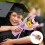 Graduation Bear Blomsterbukett Present Fotoprop 5