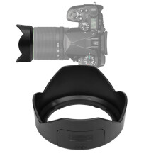Gegenlichtblende für 18-55mm DA F3.5-5.6AL WR 52mm Schwarz