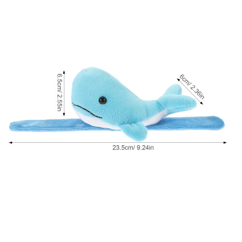 Whale Slap Armband, Tecknad Fylld Hugger 1