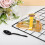80Pcs Clear Plastic Cake Slice Holders Triangular Cake Packaging Boxes 9