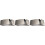 3St Använda Bältesspännen För , Silver, Robust Legering 4