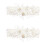 2St Elegant Garter Pärlor För Kvinnors Festligheter 5