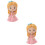 2 Pcs Lovely Prince Resin Cake Ornament Baking Decor 7