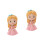 2 Pcs Lovely Prince Resin Cake Ornament Baking Decor 5