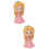2 Pcs Lovely Prince Resin Cake Ornament Baking Decor 8
