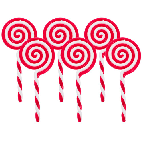 6 Pcs Simulerade Lollypops För Studiofotografering