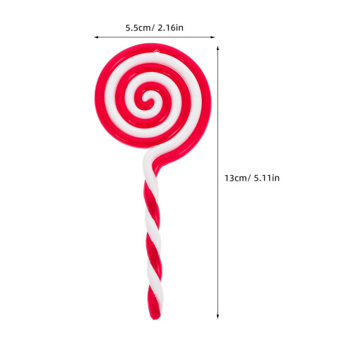 6 Pcs Simulerade Lollypops För Studiofotografering 2