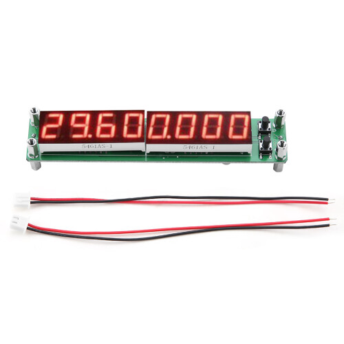 PLJ8LEDH RF Frequency Meter 0.1-1000MHz Cymometer Tester Module Red Backlight 1