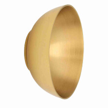Schüssel aus reinem Messing 3,2 Zoll, 7,5 cm Kal., 3,5 cm Boden