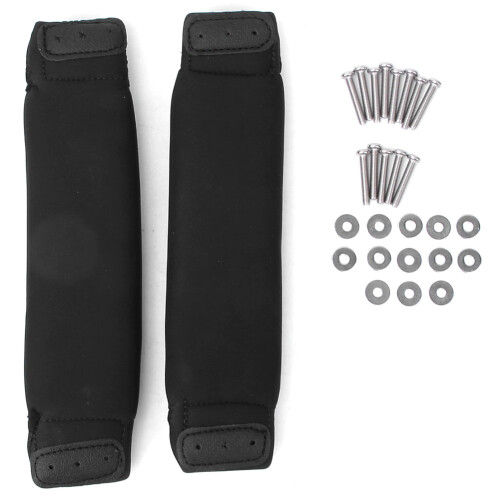 Kitesurfing Foot Straps for Surfboard Flexible Secure Fit Black Medium Size 1