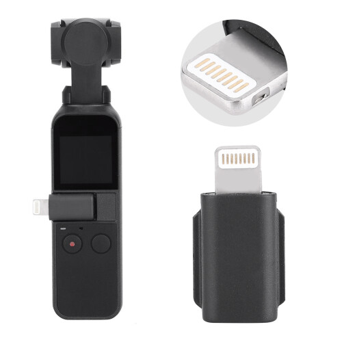 Phone Connector Adapter for DJI OSMO Pocket to iPhone Lightning, Durable, Compact